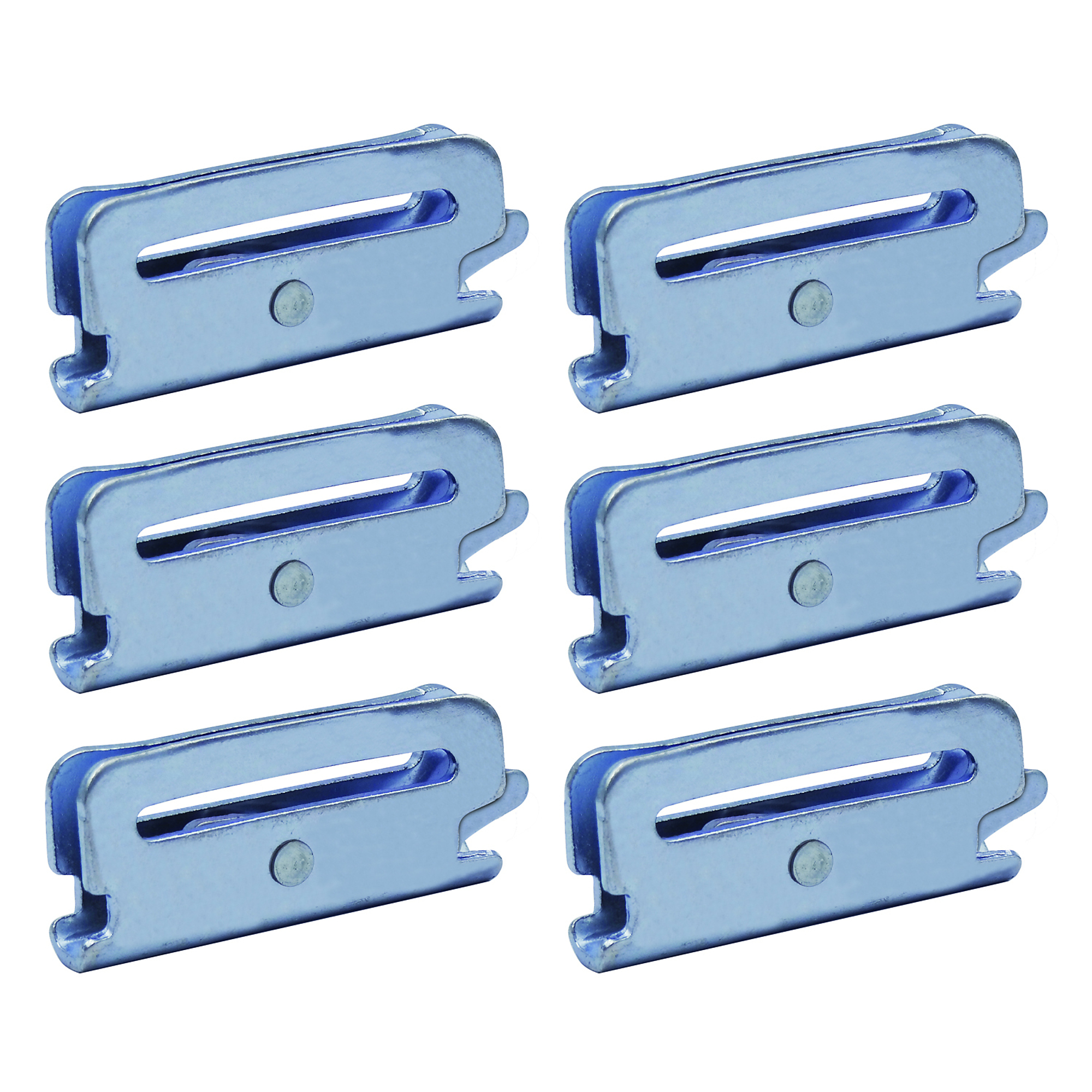 Snap-Loc E-Track E-Fitting Strap Tie-Down - 1467-Lb. Working Load, Steel, 6 Pcs, Model# SLAEI6
